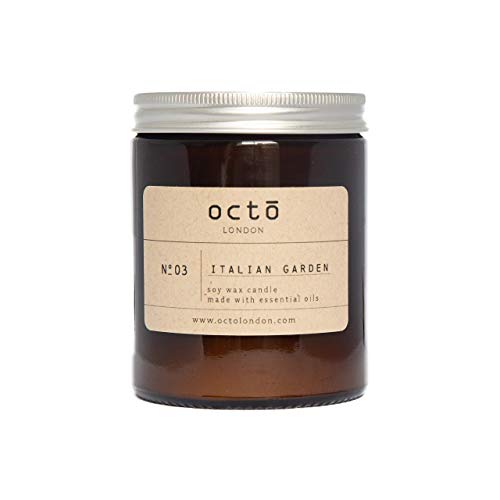 Italian Garden Orange Rosemary essential oil candle