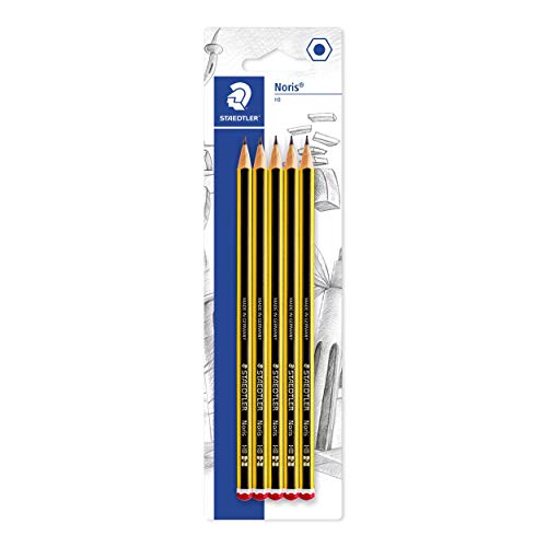 Staedtler Noris HB Pencils, Pack of 5