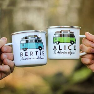 Personalised Campervan Enamel Mug