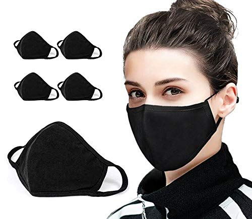 5 PCS Cotton Face Mask Cover