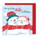 Wife Christmas Card, Cute...