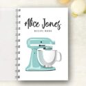 Personalised Recipe Notebook Retro...