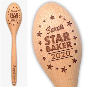 Personalised Wooden Spoon Bake Off Prize Winners Trophy