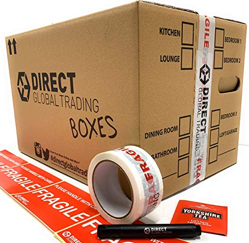 Storage Packing Moving House Boxes Double Walled