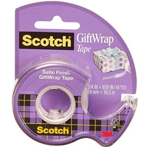 Scotch GiftWrap Tape on a Dispenser