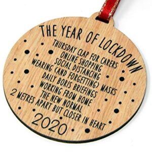 The Year Of Lockdown Christmas 2020 Bauble