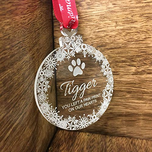 Pet Memorial Christmas Tree Bauble